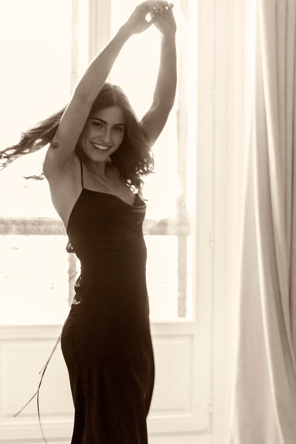 Camisón Rita negro