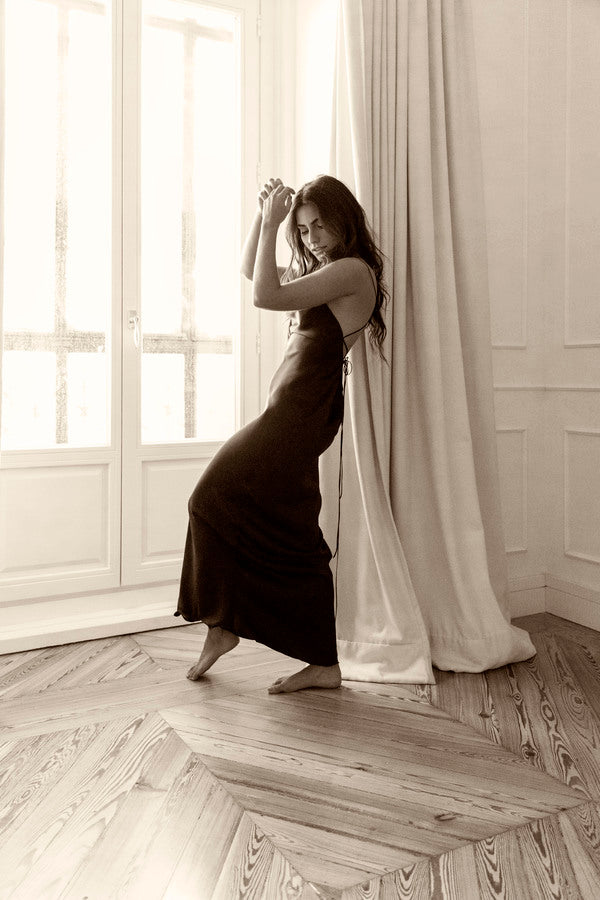 Camisón Rita negro